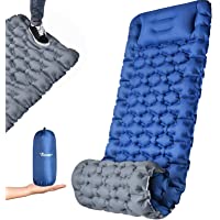 OCOOKO Esterilla Camping Colchon Autohinchable : Ultraligero Colchón Hinchable Colchón de Aire Portátil y Plegable para…